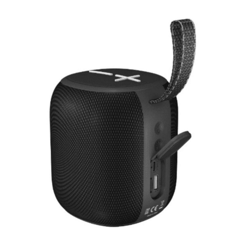 GEEKTOP Altavoz Bluetooth Portátil, Altavoces Inalámbricos De Sonido Estéreo Con IPX7 Impermeable, Luces LED, Altavoz De Emparejamiento Dual Para Fiesta/hogar/exterior/playa, Regalo De Cumpleaños, Negro