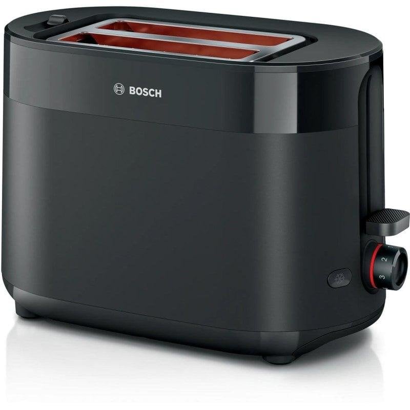 Bosch Negro Tostadora Mymoment 950W, 2 Rebanadas, Tat2m123 - Imagen 2