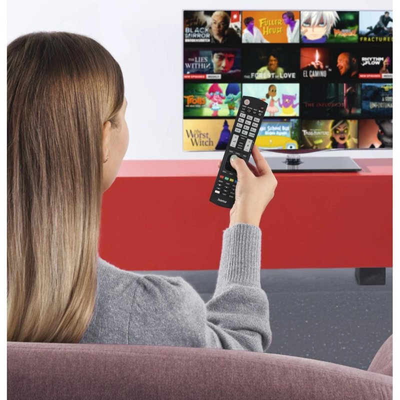 Universal-Fernbedienung Für LG TVs – Ohne Programmierung, Ergonomisch, Kompatibel Mit Vielen Modellen