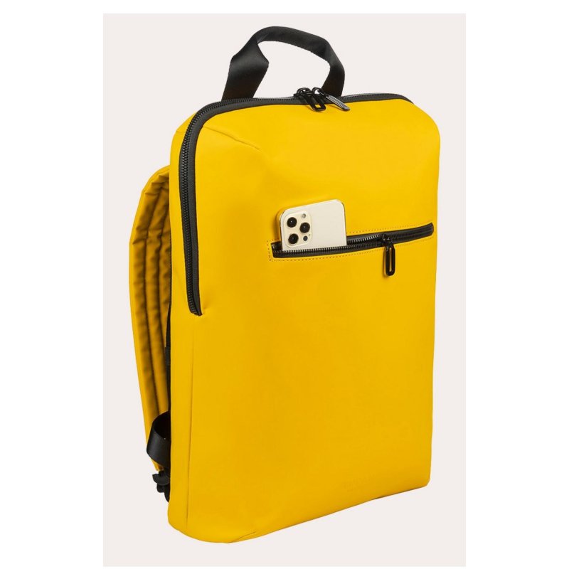 Zaino A Banana Giallo Scuola E Viaggio - Leggero Per Laptop 16" - Con Strisce Riflettenti - Multicolore
