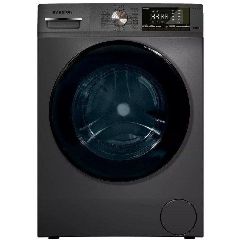 MediaMarkt Infiniton Lavadora Carga Frontal, Wm-S72adx, 7 Kg, 1200Rpm, 15 Programas, Inverter, Antialérgenos, Dark Inox - Imagen 2