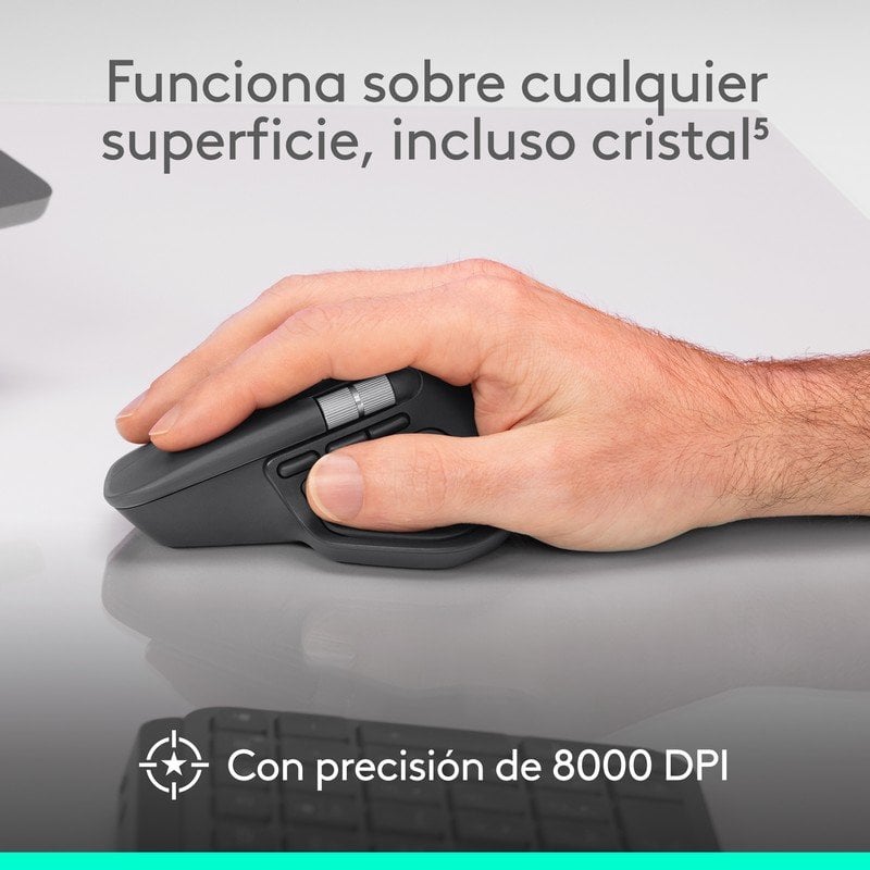 Souris Logitech MX Master 4 Sans Fil - Ergonomique, Défilement Rapide, Bluetooth, Graphite