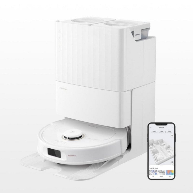 Aspirateurs Robots et Laveur Roborock Qrevo Pro avec en plus une station de vidage automatique Navigation LiDAR 7.000 Pa