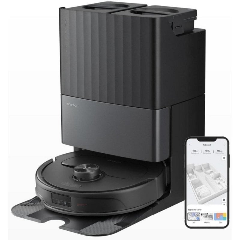 Aspirateurs Robots Roborock Qrevo Master Navigation LiDAR 10.000 Pa Contrôle Vocal