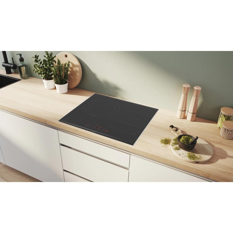 Plaque à induction Bosch Serie 6 PXJ675HC1E 3 zones 60 cm WiFi DirectSelect FlexInduction