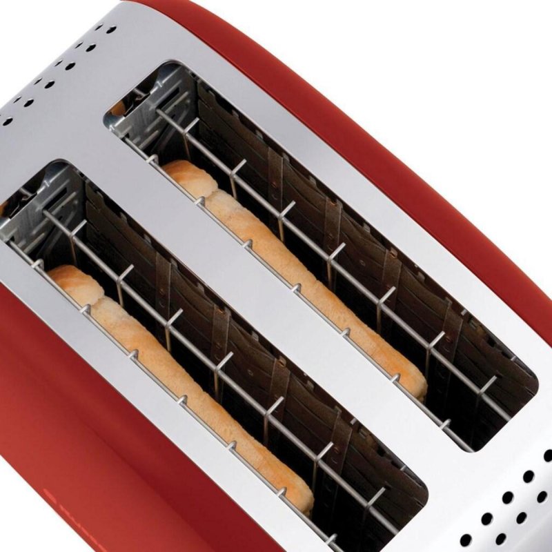 Russell Hobbs Chester – Grille-Pain 2 Tranches Ultra Rapide En Inox Design Rétro Élégant 1670W