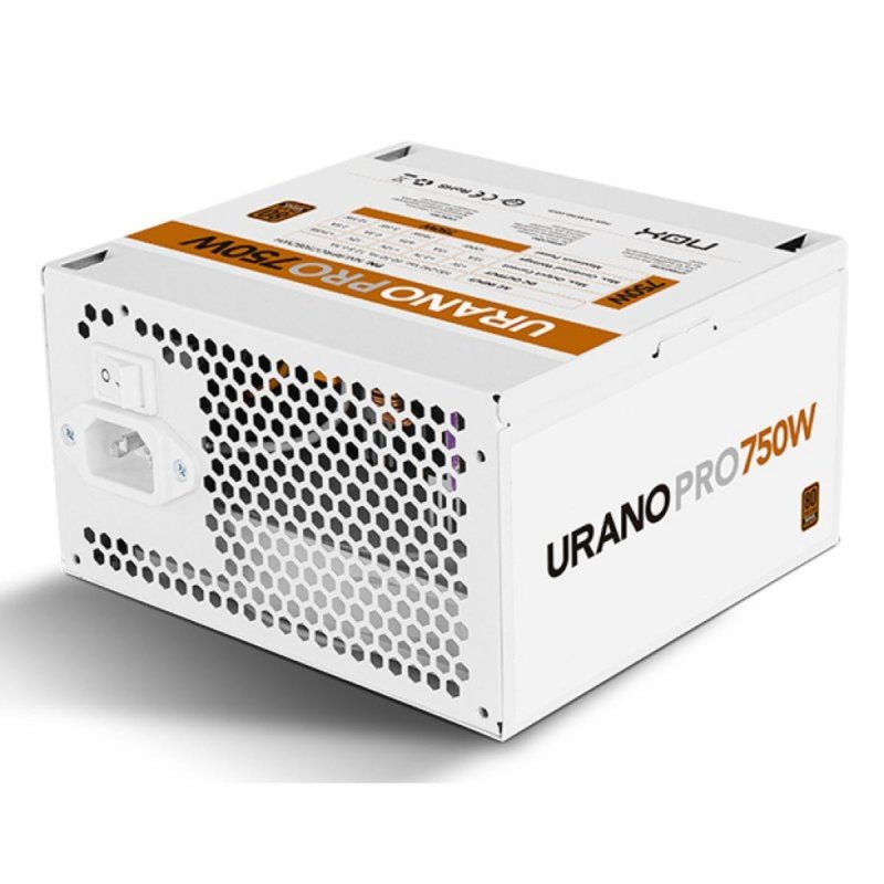 de Alimentacion NOX 750W 80 Plus Bronze Urano PRO White e…