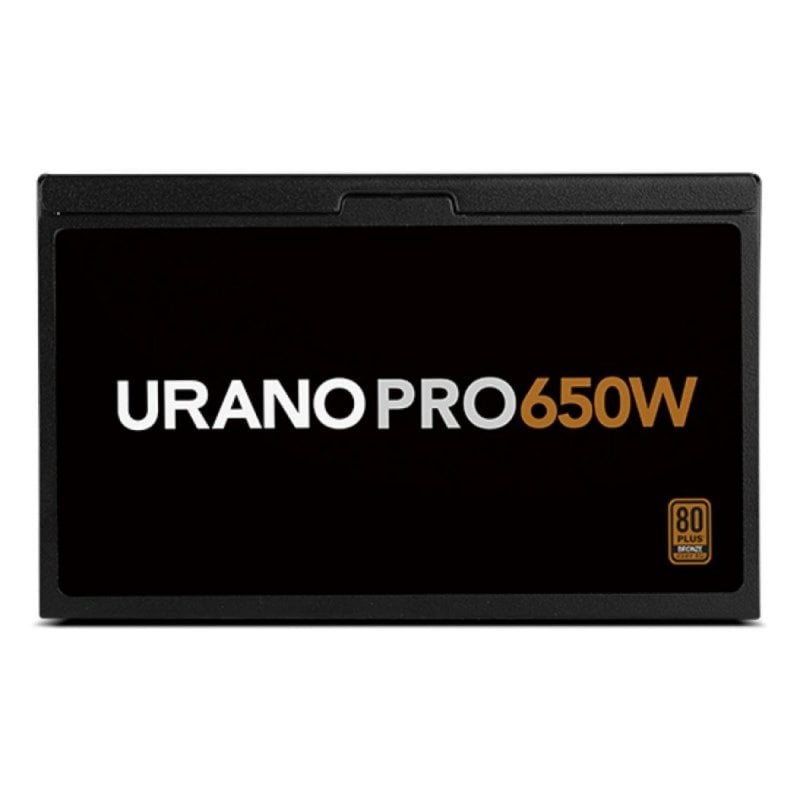 FUENTE ALIMENTACION 650W NOX URANO PRO PFC-ACTIVO 80+BRONZE 12CM ATX - miniatura 2