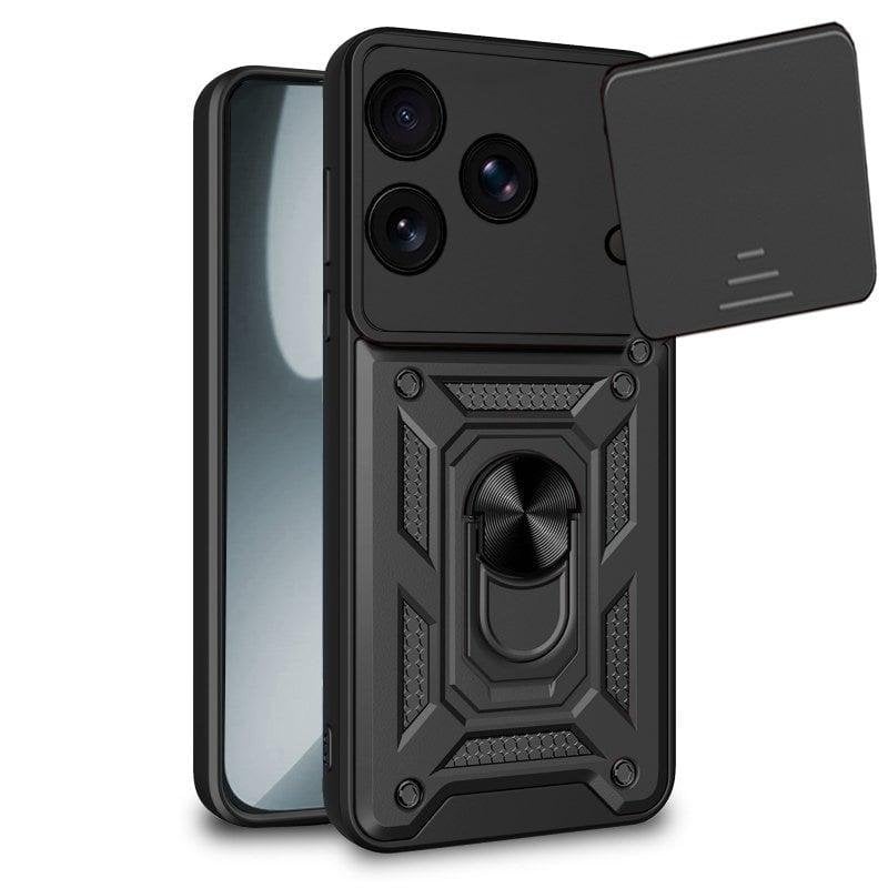 Carcasa COOL para iPhone 17 Pro / 18 Pro Hard Ring Negro