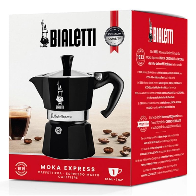 Caffettiera Moka In Acciaio Inox Da 1 Tazza - Espresso Italiano Portatile 101-500 Ml - Mini Caffettiera Per Casa E Viaggi - 2