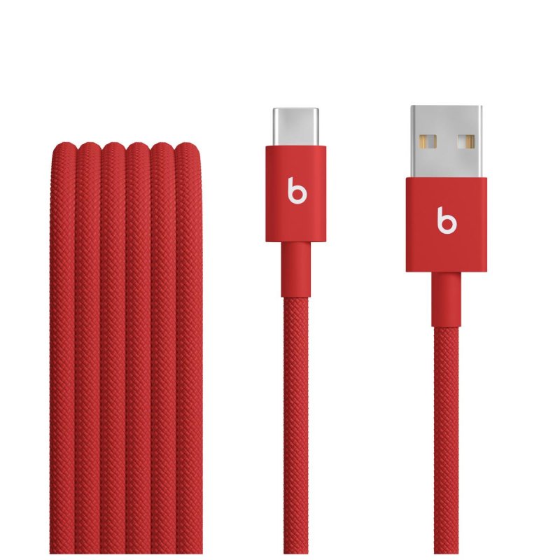 Ttec Cavo USB-C A USB-A Intrecciato In Nylon - 1,2 Metri, Ricarica E Sincronizzazione 480 Mbps, Rosso