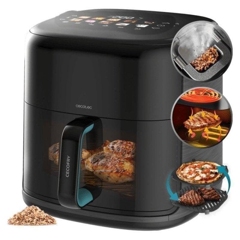 Air Fryer Cecotec Cecofry&Grill Smokin'Prime 8500 Janela 8,5 L 2300 W Defumador