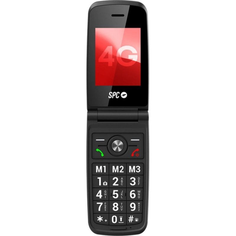 SPC TITAN 2 Téléphone portable pour personnes âgées avec touches 4G Vol. 105dB