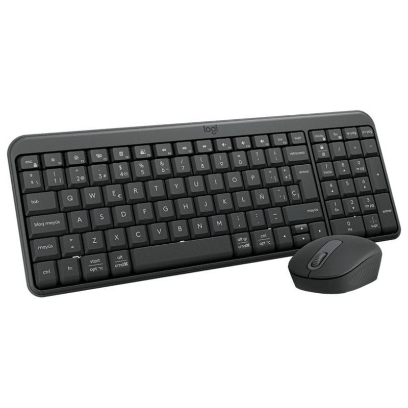 Clavier à membrane Logitech MK250 Bluetooth compact avec pavé numérique Clavier à membrane Logitech MK250 Bluetooth compact avec pavé numérique