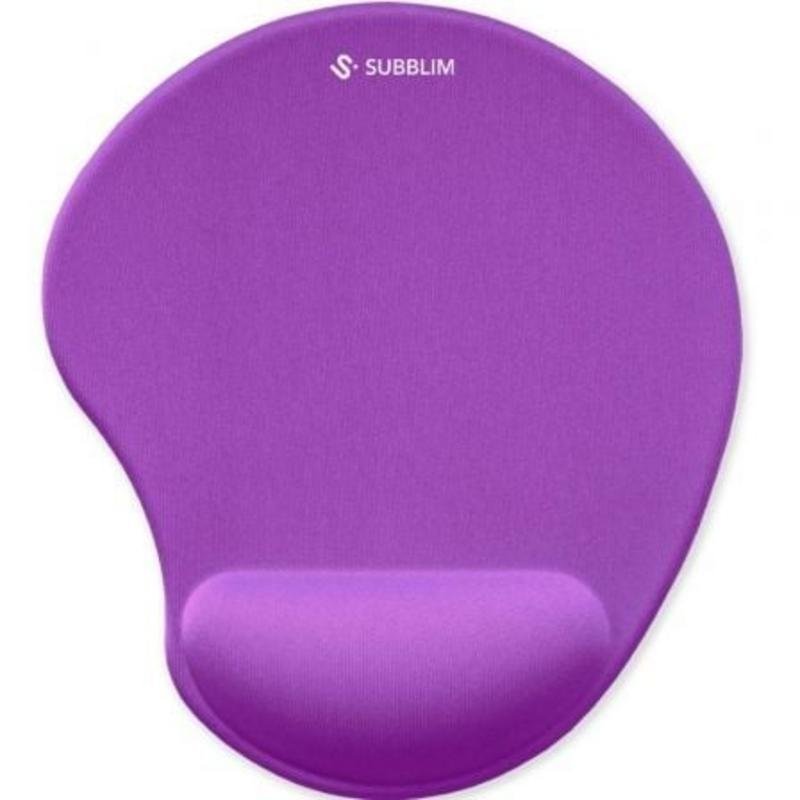 Mauspad Subblim SUBMP-04E052 Ergo NeoGel lila ergonomisch Gelkissen rutschfest