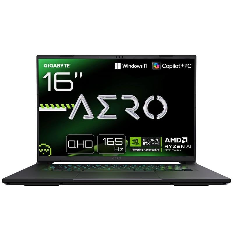 Notebook Gigabyte AERO X16 16" AMD Ryzen AI 7 350 16GB 1TB SSD RTX 5060 8GB Space Gray