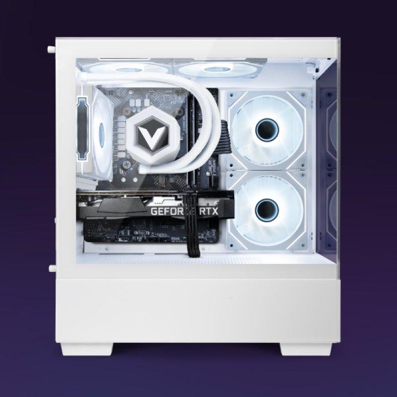 Unité Centrale Vibox V-311 PC Gamer Blanc • AMD Ryzen 5 5500 4,1 GHz