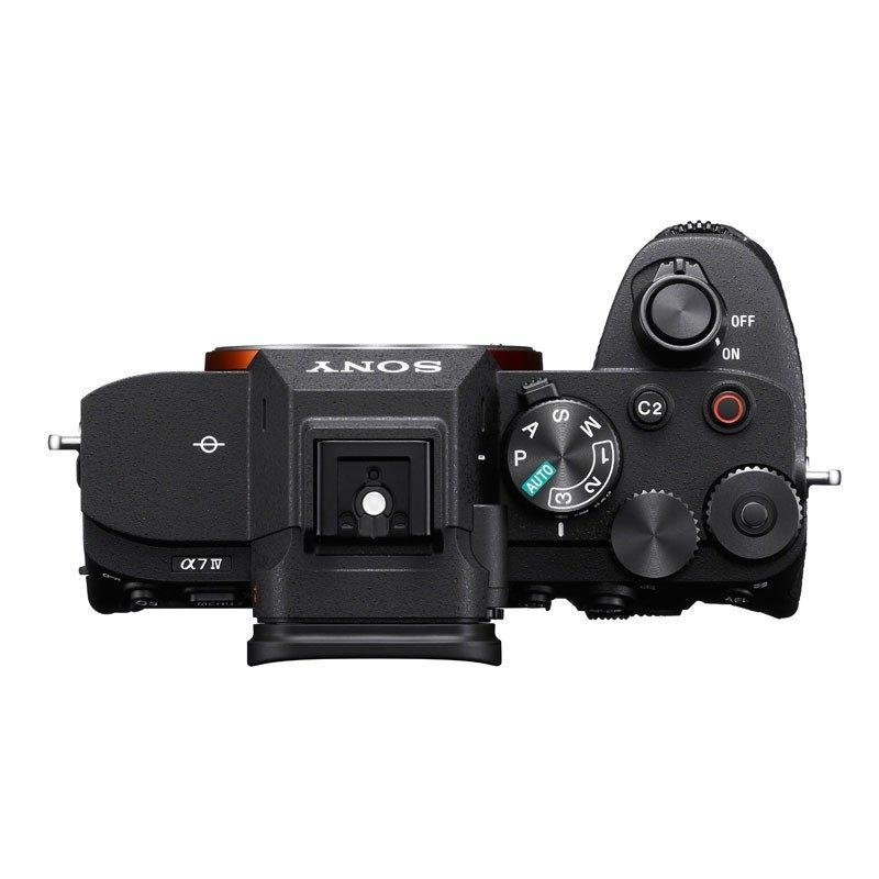 Appareil Photo Numérique Compact Sony Alpha 7 IV 33 MP 4x Zoom Optique Capteur CMOS Plein Format WiFi Bluetooth Kit 24-70mm F2.8 GM II et 70-200mm F2.8 GM II