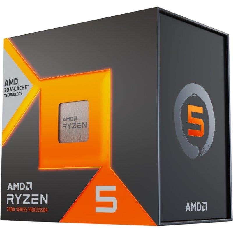 Processore AMD Ryzen 5 7500X3D 6 Core 4,0 GHz Base 4,5 GHz Turbo