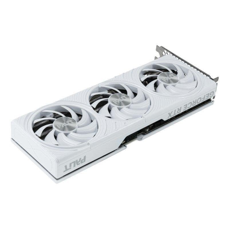 Tarjeta Gráfica Palit GeForce RTX 5070 White OC 12GB GDDR7 Reflex