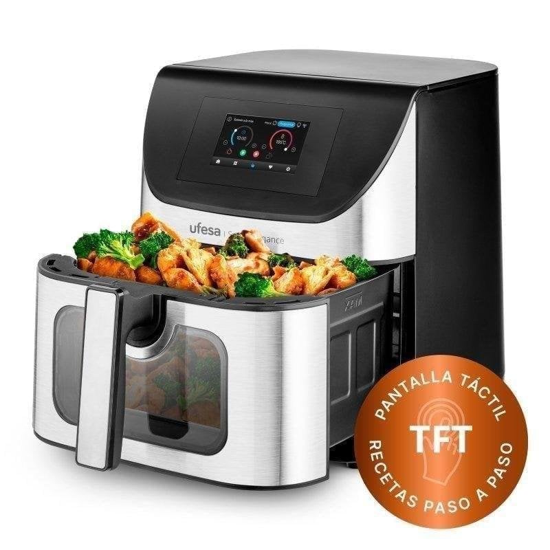 Airfryer Ufesa Swan Elegance 7,5L 2200W Double Résistance Écran TFT App