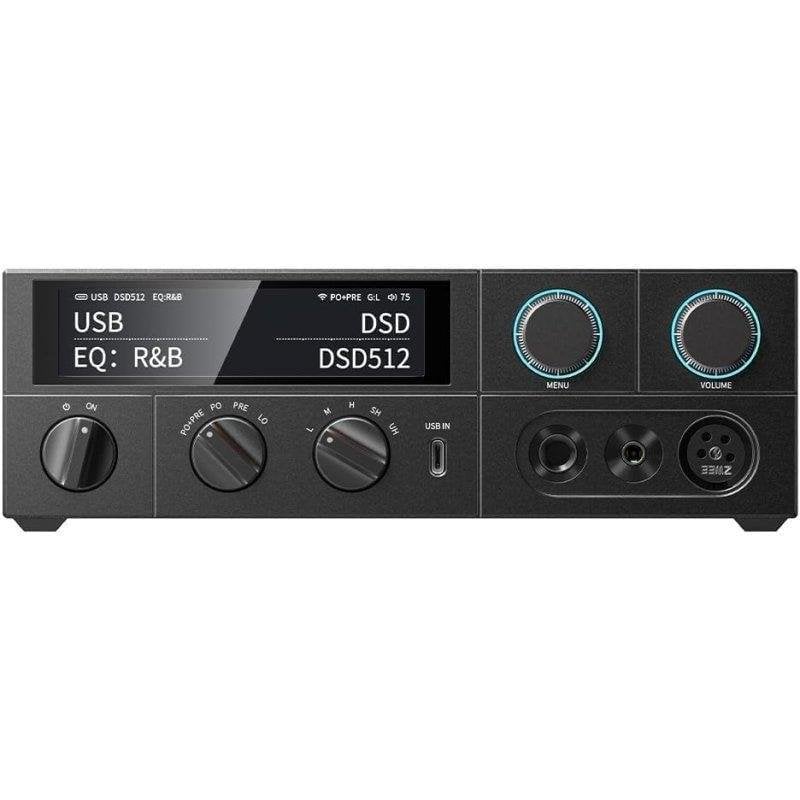 Amplificateur Fiio K15 3000mW Bluetooth 5.1 WiFi USB-A USB-C Écran tactile