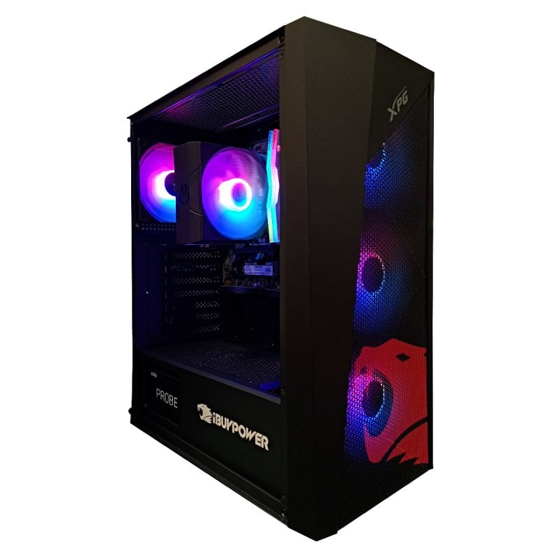 IBUYPOWER Fighter Alay Pro AMD Ryzen 5 8700G 32GB 2TB SSD Gráfica Integrada Windows 11 Pro Wi-Fi 5