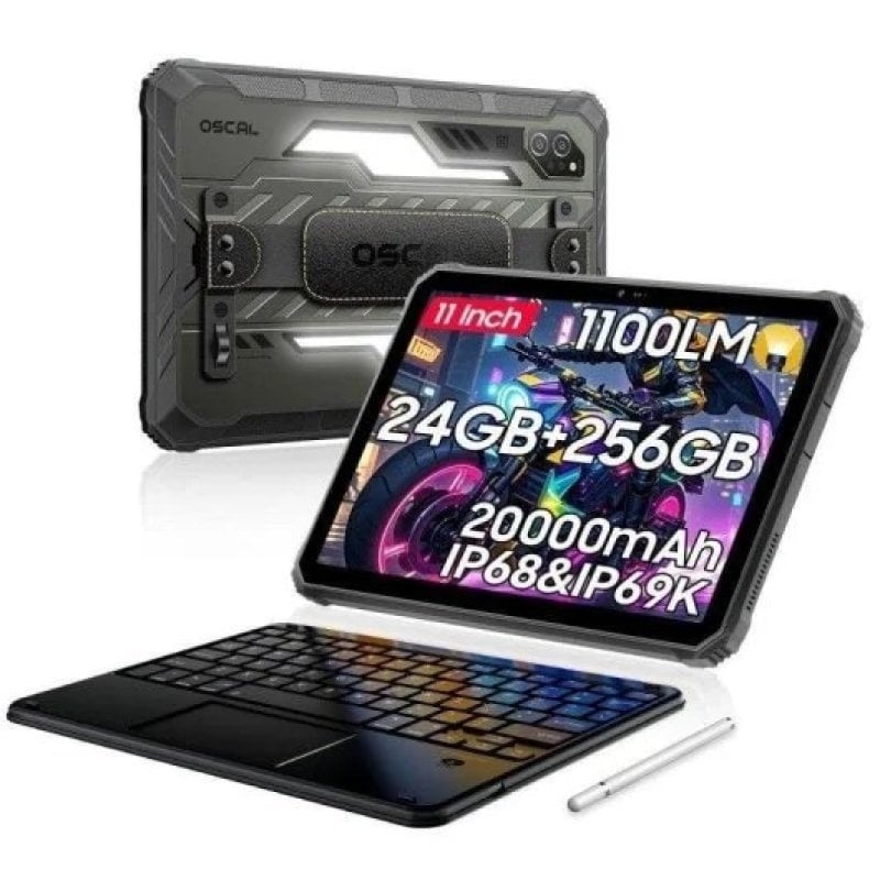 Tablet OSCAL Spider 10 4G 11" 24GB 256GB Schwarz