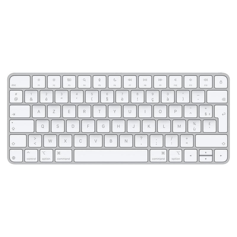 Clavier Apple Magic Keyboard à membrane blanc AZERTY FR sans fil et USB-C