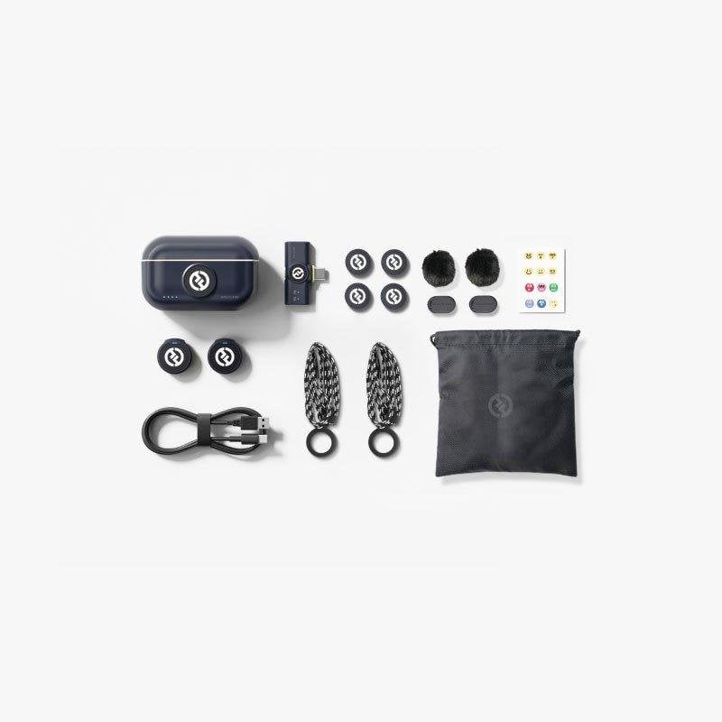 Micrófono Hollyland Lark M2 USB-C omnidireccional ultra-compacto