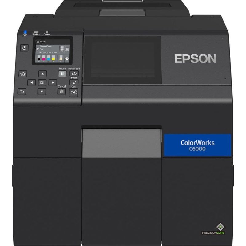 Etikettendrucker Tintenstrahl LAN/USB Epson ColorWorks CW-C6000Ae automatischer Cutter