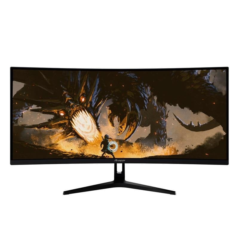 Monitor Arozzi Nova 34" UltraWide QHD 165Hz VA Curvo 1 ms HDR Altavoces Negro