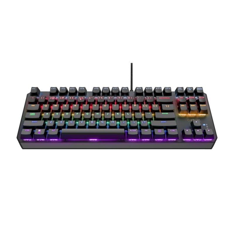 Clavier Mécanique Trust GXT 834 Callaz TKL – Rétroéclairé RGB, AZERTY, Outemu Red - vue 4