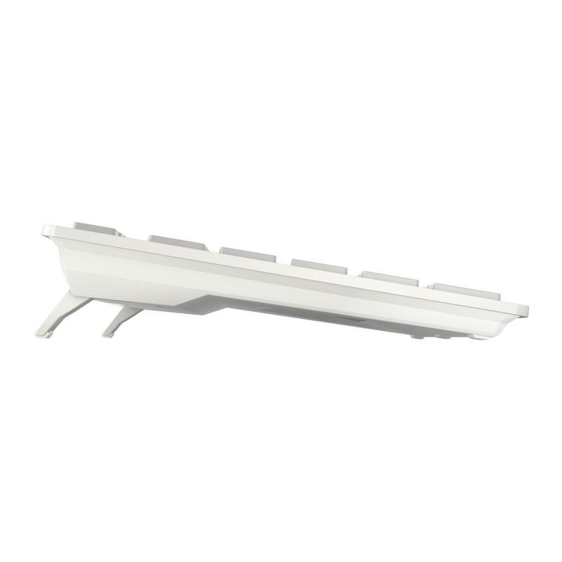 Clavier à ciseaux CHERRY KW 7100 MINI BT for MAC AZERTY sans fil blanc compact