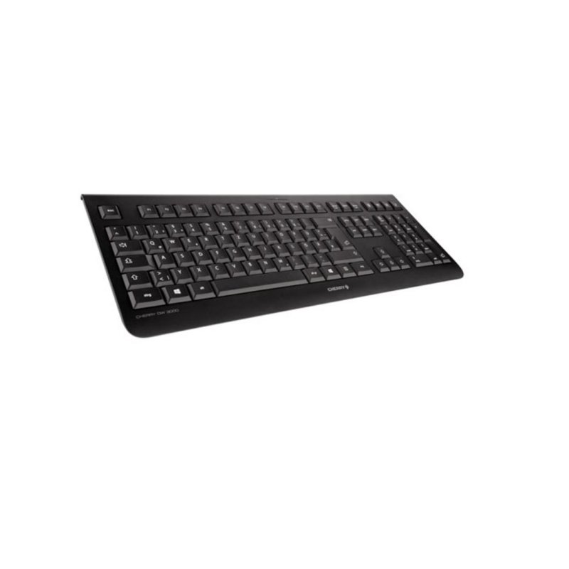 Clavier membrane CHERRY DW 3000 AZERTY Français avec souris sans fil