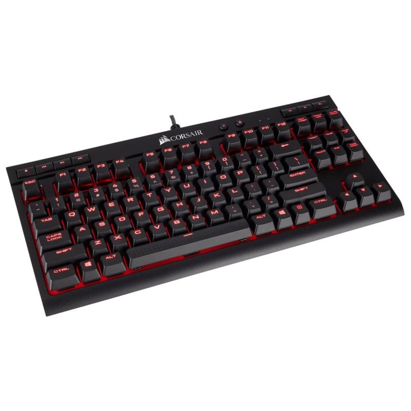 Clavier mécanique Corsair K63 Layout DE rétroéclairé LED Rouge gaming