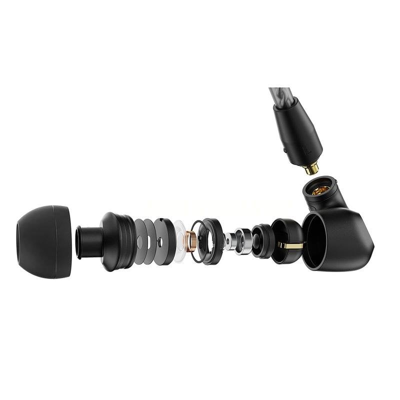 Auriculares Sennheiser IE 200 com fio Jack 3,5 mm Hi-Fi Preto