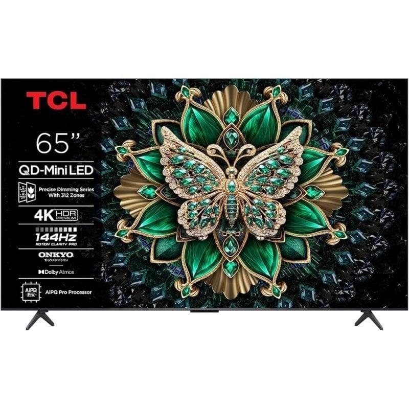 TV TCL QD-Mini LED 65C69K 65" 4K UltraHD 144Hz Smart TV Google TV HDR10+ Dolby Atmos