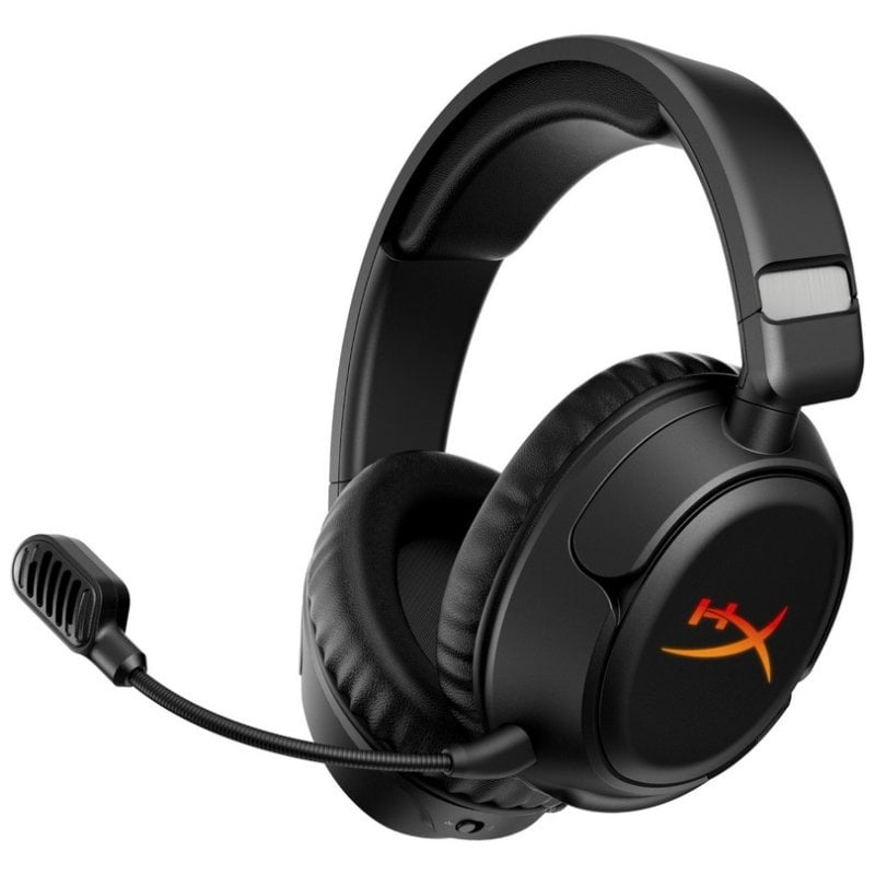 Auriculares HyperX Cloud Flight 2 inalámbricos Bluetooth Gaming RGB ANC micrófono extraíble Negro