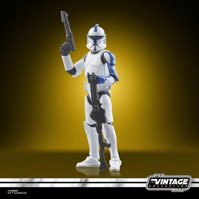 Hasbro Figurine Star Wars Vintage Collection Clone Trooper Lieutenant - vue 3