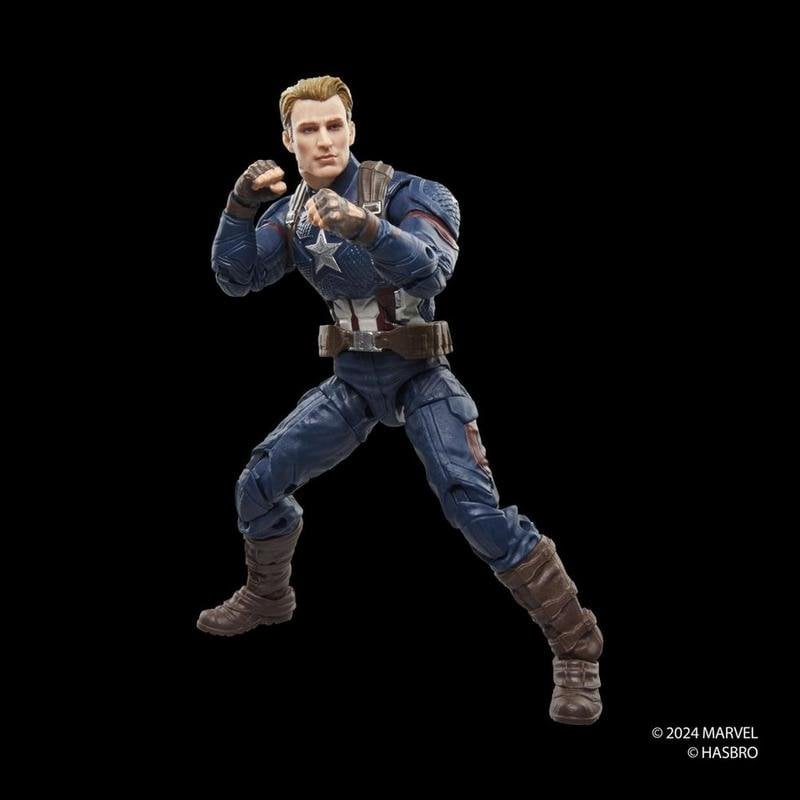 Marvel Hasbro Legends Serie 20° Anniversario - Capitan America 15cm Action Figure Da Collezione Con 14 Accessori, Edizione F3439