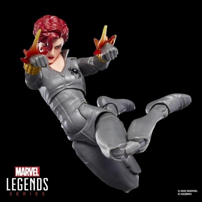Figura de acción Hasbro Marvel Legends Black Widow Multicolor