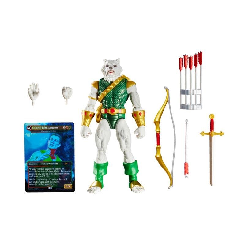 Marvel Legends Series Magic: The Gathering Figurine Agent Anti Venom avec Carte à Collectionner Premium Exclusive - vue 3