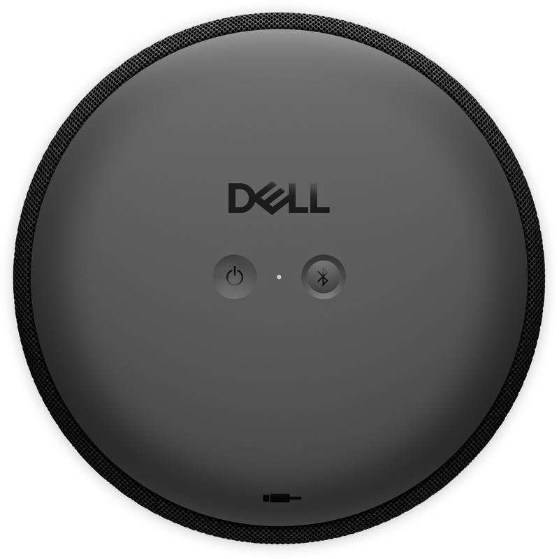 Dell Pro Plus SL525 Haut parleur main libre Bluetooth sans fil filaire Suppresseur de bruit actif USB C Certifié pour Microsoft Teams certifié Zoom