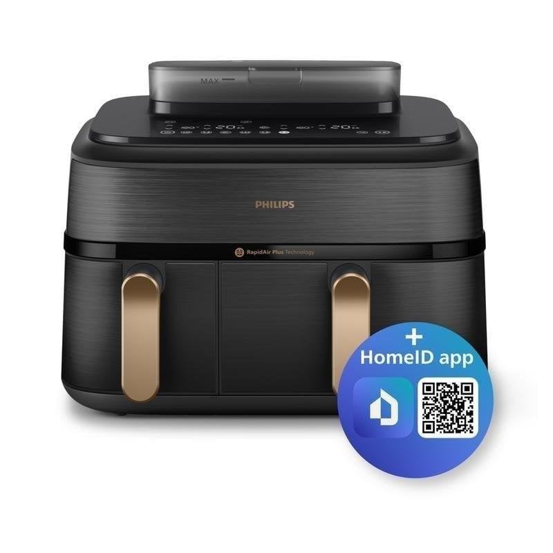 Friteuse Sans Huile Philips NA552/00 – 9L, 2750W, 19 Modes