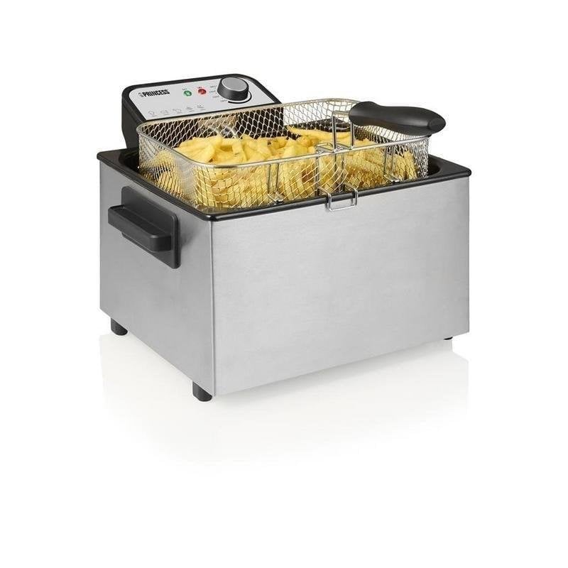 Friteuse Princess 184090 5L 3270W Fenêtre Acier Inoxydable Zone Froide