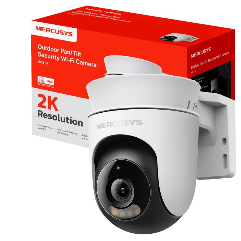 Cámara IP Mercusys MC510 2K Visión Nocturna Binnen en Buiten