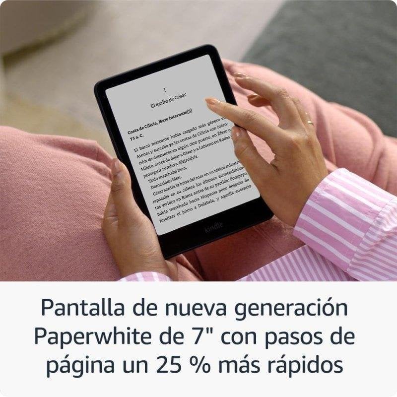 Lector de libros electrónicos Kindle Paperwhite 16 GB pantalla 7