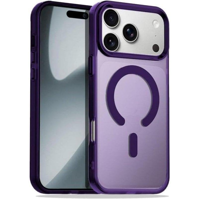 Funda para móvil Cool Colorful magnética violeta para iPhone 17 Pro / 18 Pro