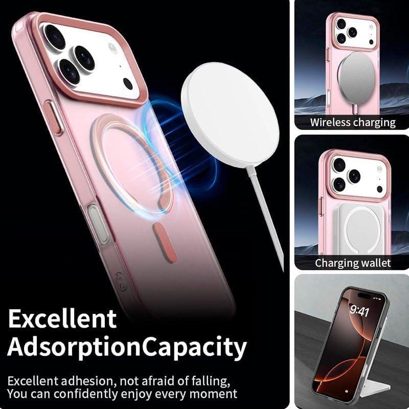 Funda Magnética Para 17 Air 2025 Con 2 Cristales Templados Y 2 Protectores De Cámara – Compatible MagSafe